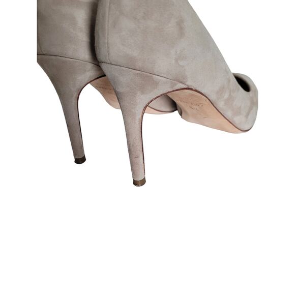 Cole Haan Women's Tan Pointed Toe Slip On Stunning Suede Heels Size 7.5 - Picture 7 of 8